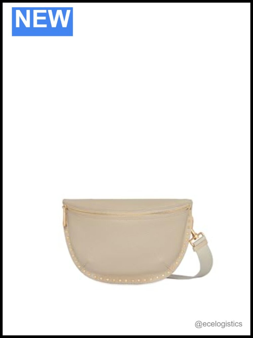 Genuine Leather Crossbody Sling Bag with Detachable Strap